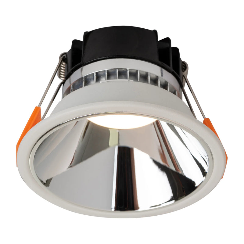 Havit Commercial Fixed Deep with Chrome Insert 90mm LED Downlight Tri- White 9W 240V IP54 - HCP-81341908