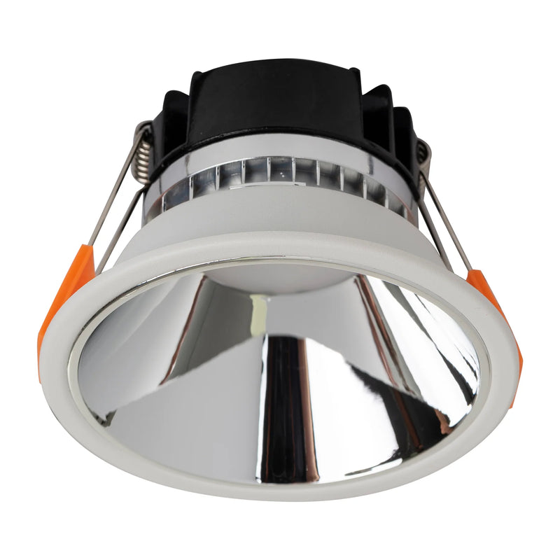 Havit Commercial Fixed Deep with Chrome Insert 90mm LED Downlight Tri- White 9W 240V IP54 - HCP-81341908