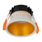 Havit Commercial Fixed Dim to Warm Dali with Gold Insert 76mm LED Downlight 1800K-3000K White 9W 240V IP54- HCP-81341913