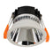 Havit Commercial Fixed Dim to Warm Dali with Chrome Insert 76mm LED Downlight 1800K-3000K White 9W 240V IP54 - HCP-81341914