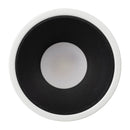 Havit Commercial Fixed Dim to Warm Dali with Black Insert 90mm LED Downlight 1800K-3000K White 9W 240V IP54 - HCP-81341915