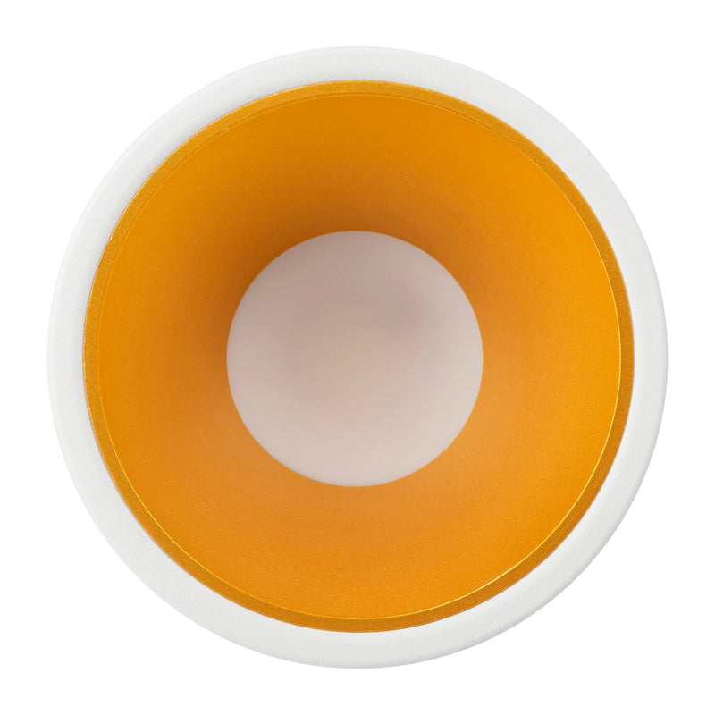 Havit Commercial Fixed Dim to Warm Dali with Gold Insert 90mm LED Downlight 1800K-3000K White 9W 240V IP54 - HCP-81341917