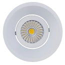 Havit Commercial CRI97+ Recessed Round Deep Tilt Dimmable 90mm LED Downlight 3000K White 13W 240V IP44 - HCP-81320183, HCP-81340183