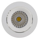 Havit Commercial CRI97+ Recessed Round Tilt Dimmable 75mm LED Downlight 3000K White 13W 240V IP44 - HCP-81320283, HCP-81340283