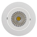 Havit Commercial Round Tilt Dali Tunable Recessed 75mm LED Downlight 2700K-6500K White 13W 240V IP44 - HCP-81350613 