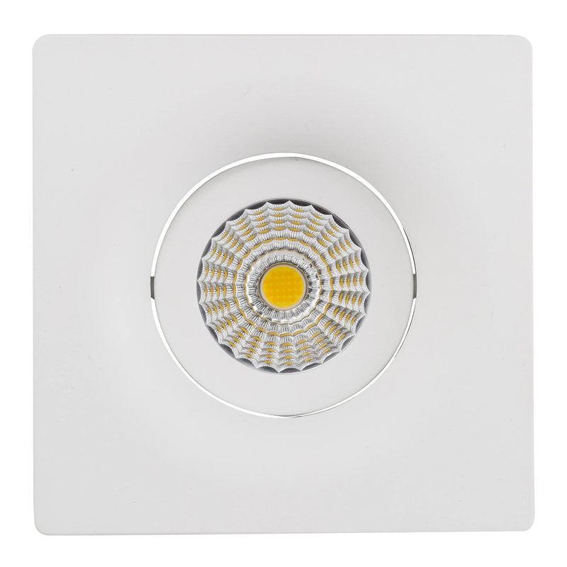 Havit Commercial Square Tilt Dali Tunable Recessed 92mm LED Downlight 2700K-6500K White 13W 240V IP44 - HCP-81350813