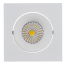 Havit Commercial Square Tilt Dali Tunable Recessed LED Downlight 2700K-6500K White 13W 240V IP44 - HCP-81350913