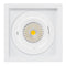 Havit Commercial Square Tilt Dali Tunable Recessed LED Downlight 2700K-6500K White 13W 240V IP44 - HCP-81351013