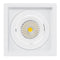 Havit Commercial CRI97+ Recessed Square Tilt Dimmable LED Downlight 3000K White 13W 240V IP44 - HCP-81321083, HCP-81341083