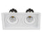 Havit Commercial CRI97+ Recessed Square Tilt Dimmable LED Downlight 3000K White 2x13W 240V IP44- HCP-81321183, HCP-81341183 