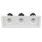 Havit Commercial Rectangle Tilt Dali Tunable Recessed LED Downlight 2700K-6500K White 3x13W 240V IP44 - HCP-81351213