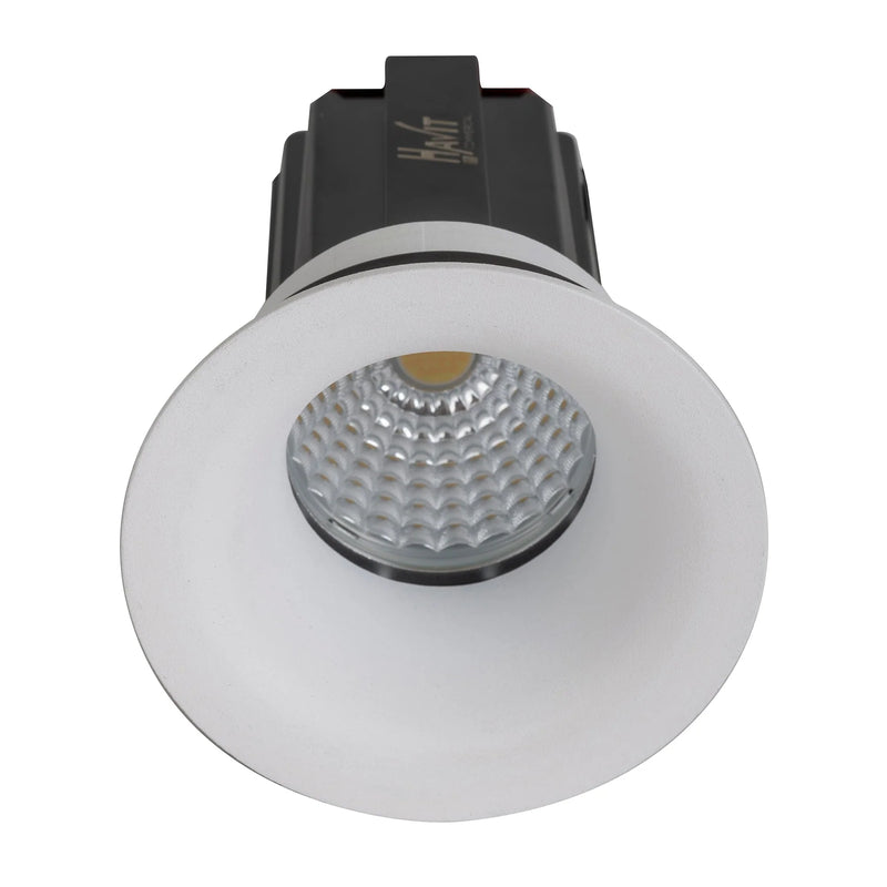 Havit Commercial CRI97+ Recessed Round Deep Dimmable 70mm LED Downlight 3000K White 13W 240V IP44 - HCP-81321383, HCP-81341383