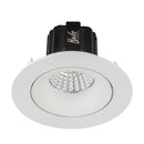 Havit Commercial Round Tilt Recessed 90mm LED Downlight 3000K 4000K White 7.2W 24V IP44 - HCP-81390537, HCP-81390547