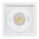 Havit Commercial Square Tilt Recessed LED Downlight 3000K 4000K White 7.2W 24V IP44 - HCP-81391037, HCP-81391047