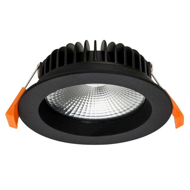 Havit Commercial Semi Deep Recessed 90mm LED Downlight 2700K-5700K Black 13W 240V IP44 - HCP-8421204