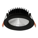 Havit Commercial Semi Deep Recessed 90mm LED Downlight 2700K-5700K Black 13W 240V IP44 - HCP-8421214