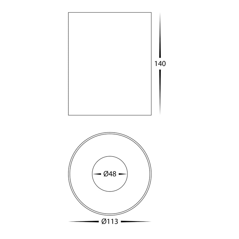 Havit Commercial Dali Dimmable Surface Mounted LED Downlight 2700K-5700K Black 18W 240V IP54 - HCP-8921824 