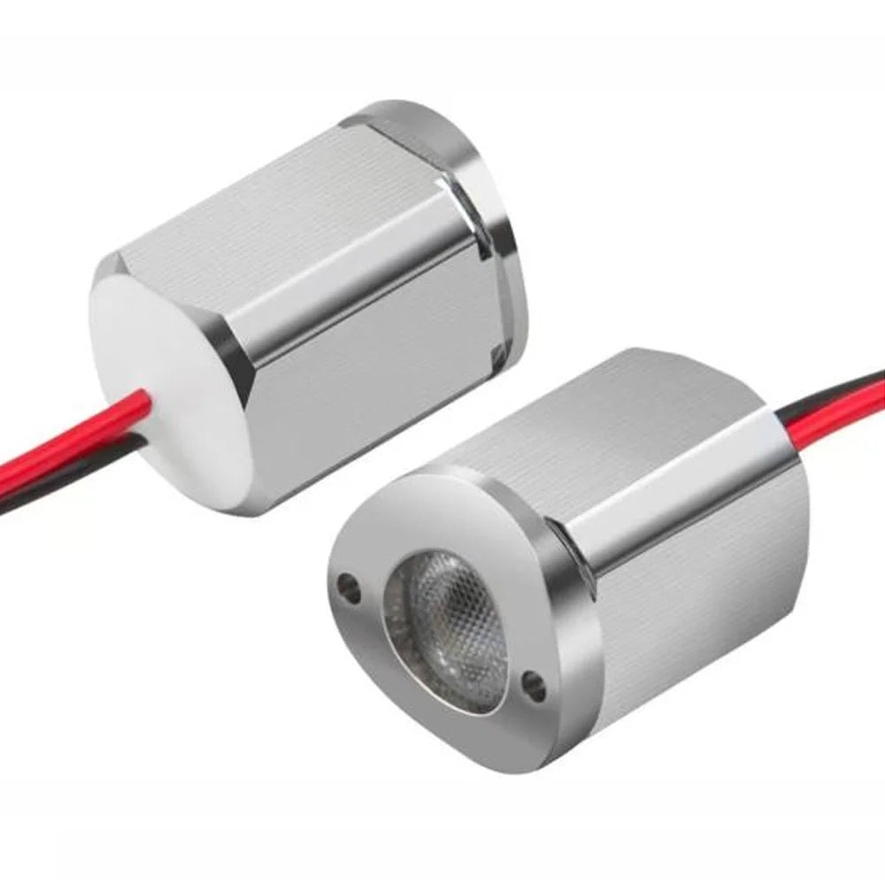 Azoogi Symmetric 30° Handrail Spot Light 3000K 1.5W 24V IP67- HRS011