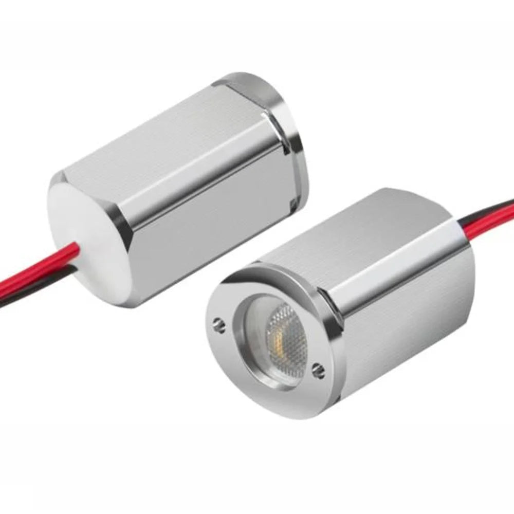 Azoogi Asymmetric 50° Handrail Spot Light 3000K 1.5W 24V IP67- HRS015