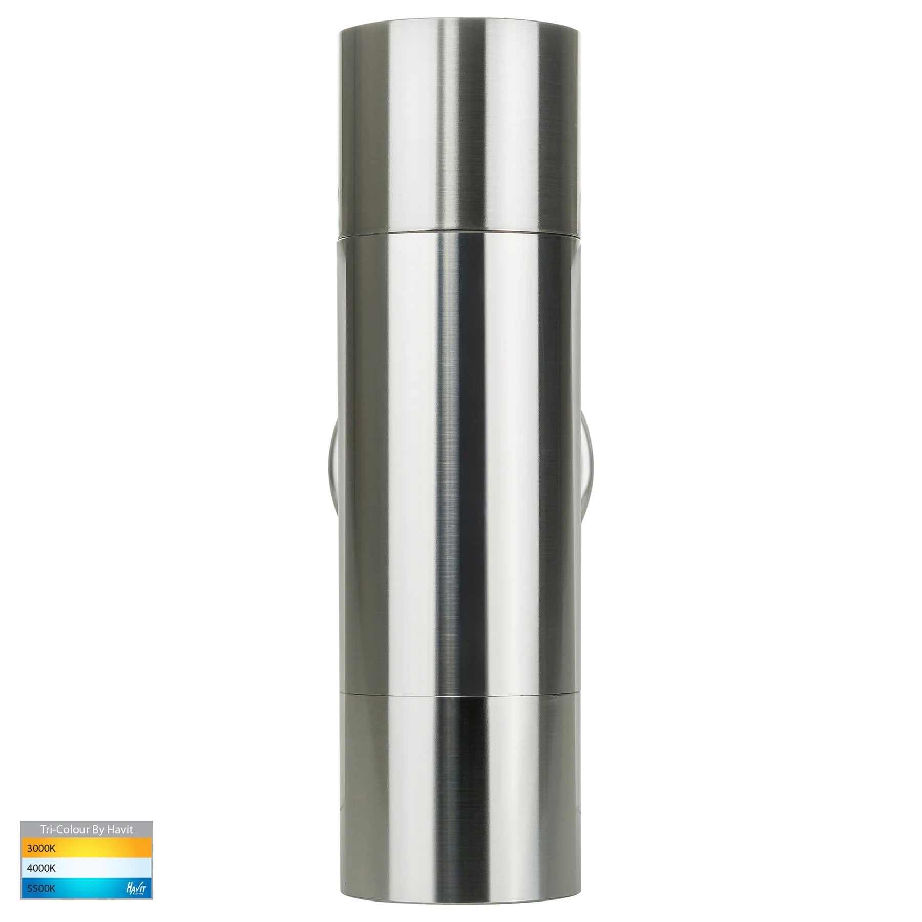 Havit Tivah Up & Down Pillar Exterior Wall Lights Tri- 316 Stainless Steel 2x3/5/7W / 2x5W 12V/240V IP65 - HV1005T-HV1007T