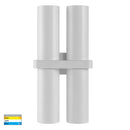 Havit Luz Double Up & Down Pillar Wall Lights Tri- White 4x3/5/7W 240V IP65 - HV10392T