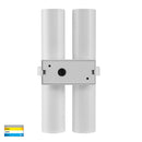 Havit Luz Double Up & Down Pillar Wall Lights Tri- White 4x3/5/7W 240V IP65 - HV10392T