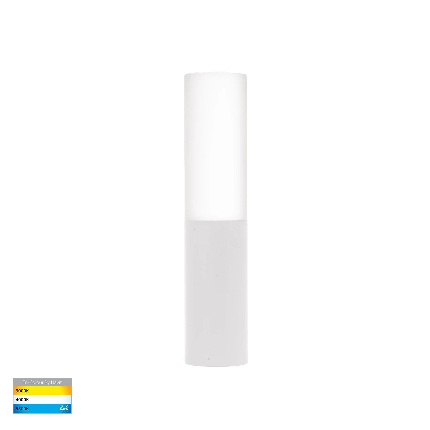 Havit Akril Exterior Wall Lights Tri- Aluminium White 3W 240V IP65- HV10931T-WHT