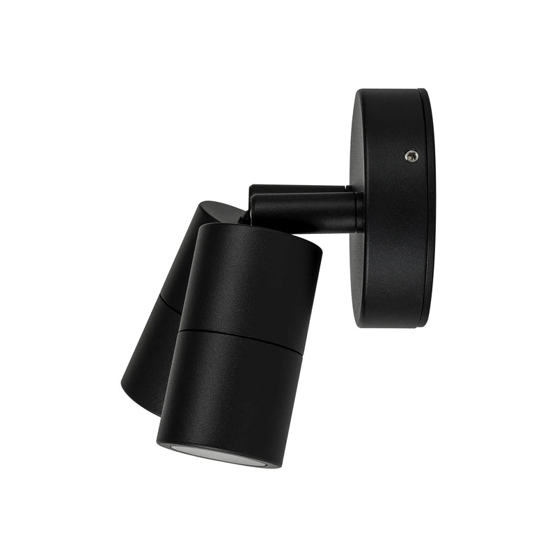 Havit Mini Tivah Double Adjustable Pillar Exterior Wall Lights 3000K 4000K Black 2x3W 12V IP65 - HV1327MR11NW