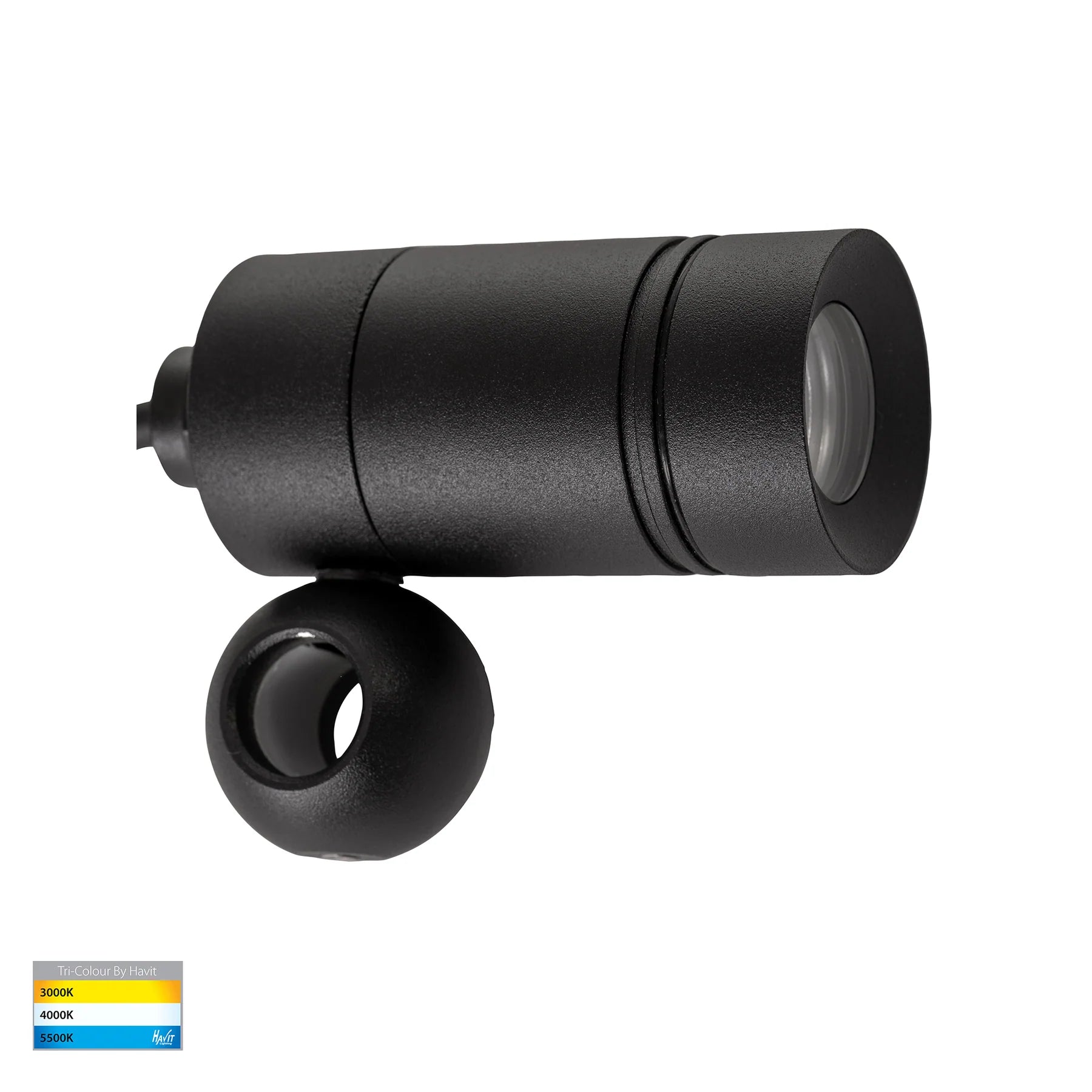 Havit Lille Garden Spot Light Tri- Black 2.5W 24V IP65 - HV1441T-BLK