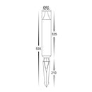 Havit Divad Single Garden Spike Light Tri - Black 5W 12V IP65 - HV1488T-BLK - Havit Lighting