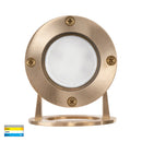 Havit Onder LED Pond Lights Garden Step and Uplights Tri - Solid Brass 5W 12V IP68 - HV1491T-BR