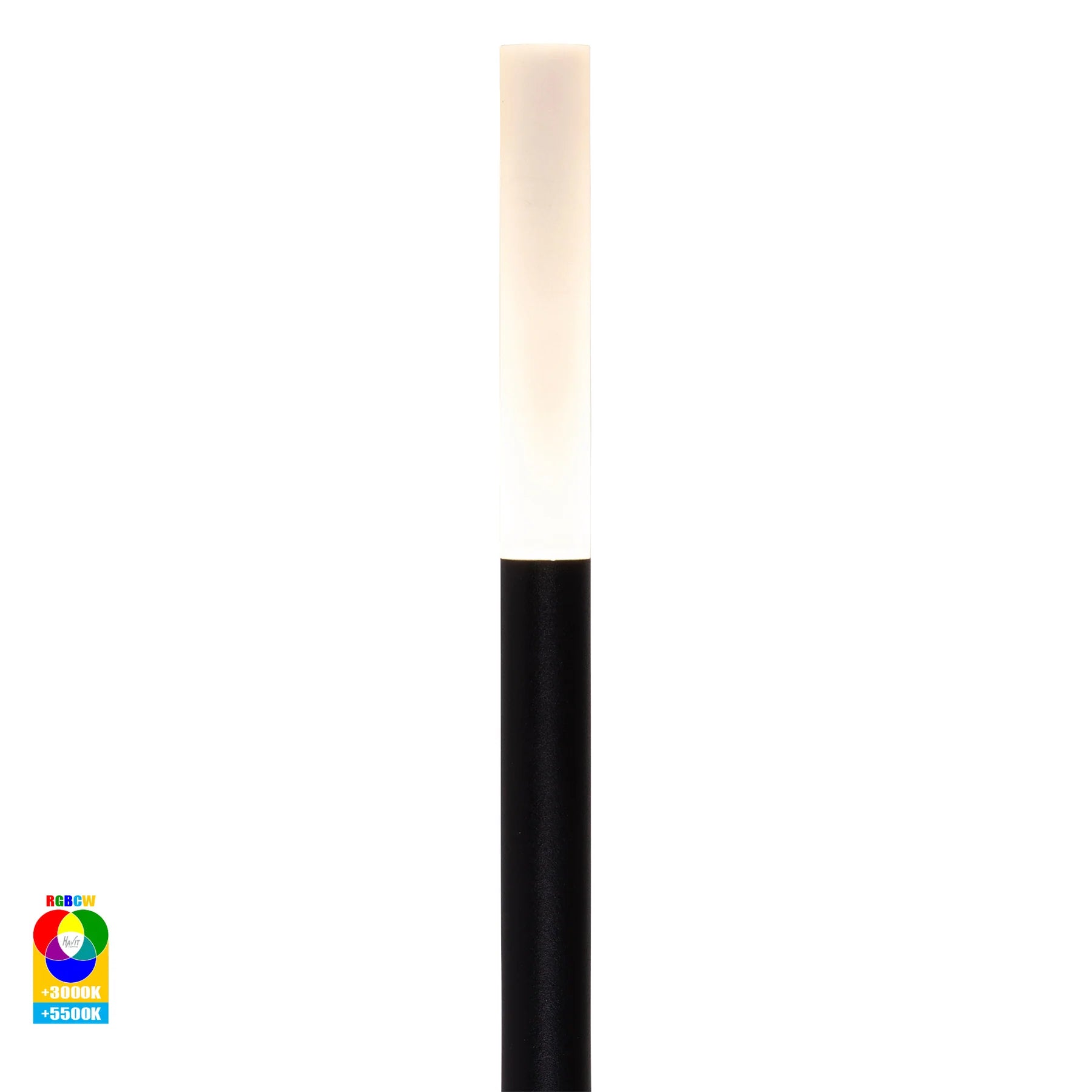 Havit Drique Garden Spike Lights RGBCW Aluminium Black 1W 24V IP65- HV1514RGBCW-BLK-24V