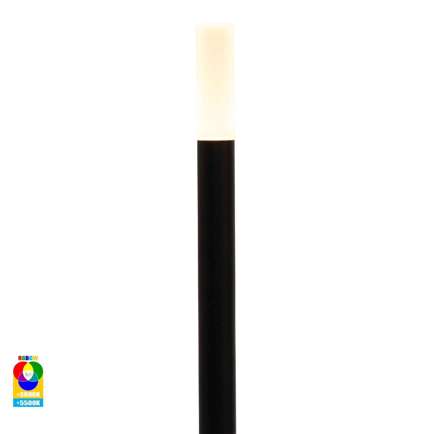 Havit Drique Garden Spike Lights RGBCW Aluminium Black 1W 24V IP65- HV1514RGBCW-BLK-24V