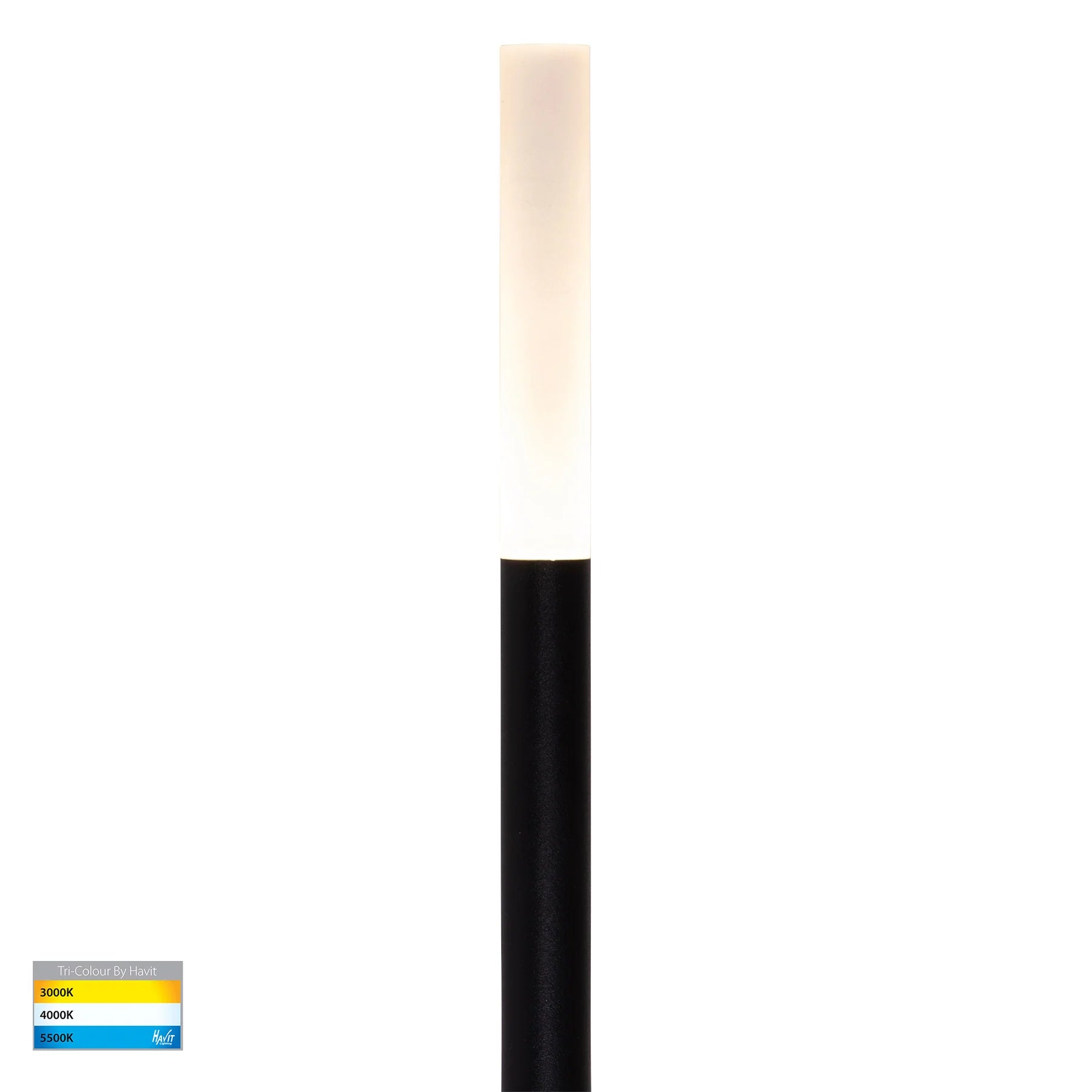 Havit Drique Garden Spike Lights Tri- Aluminium Black 1W 24V IP65- HV1514T-BLK-24V