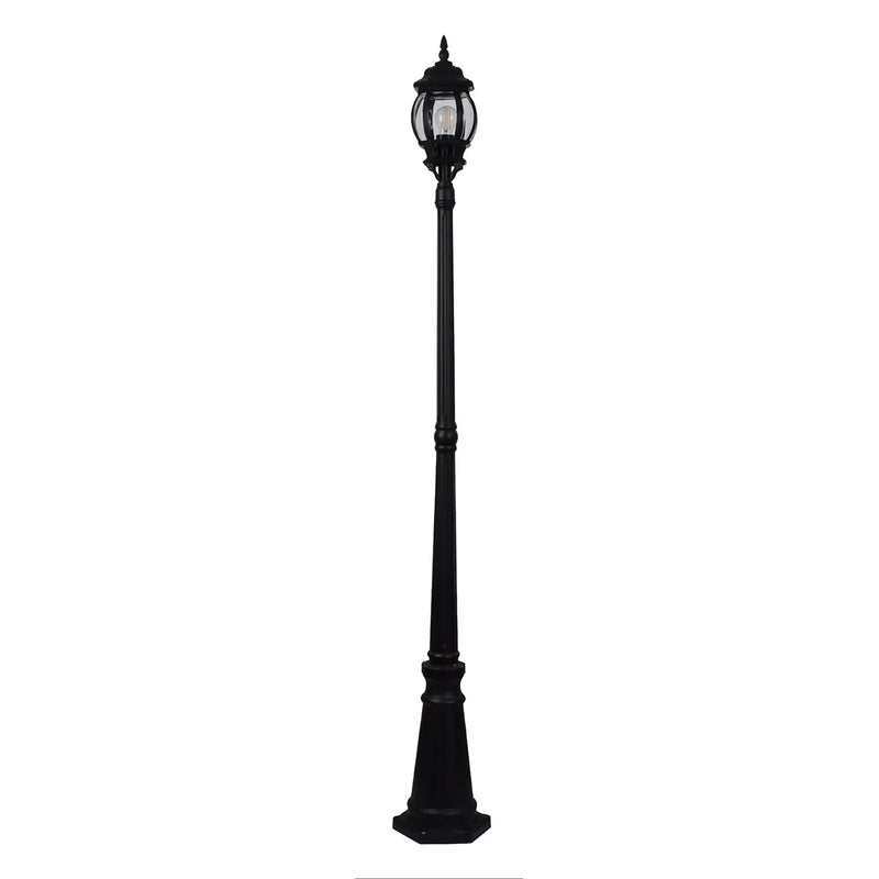 Havit Trener Aluminium Coach Single Post Light 2700K Black 9W 240V IP44 - HV1671W-BLK