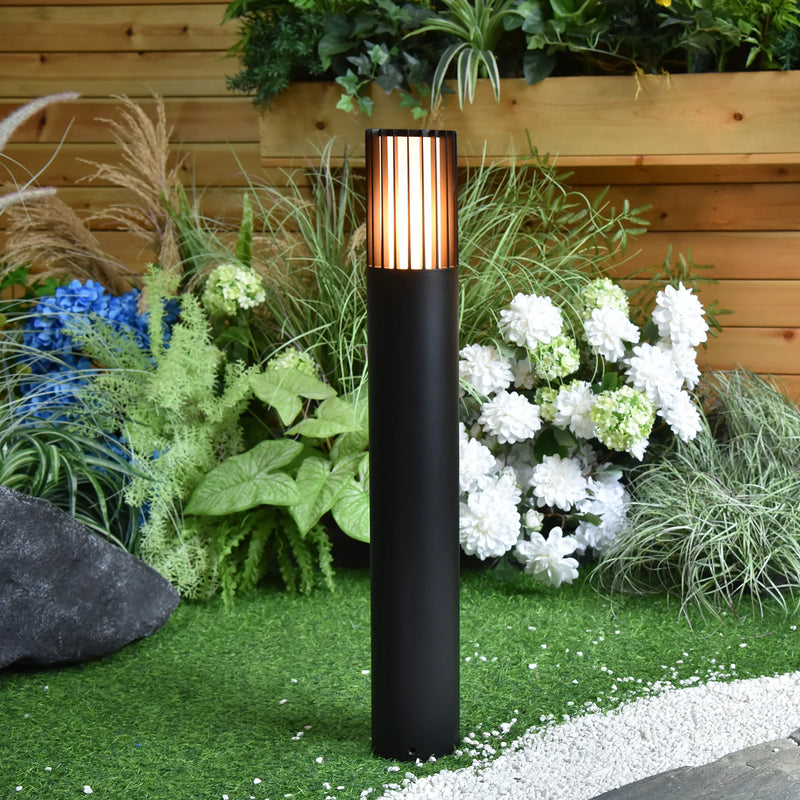 Havit Tenac Aluminium LED Bollards Tri- Black 9W 240V IP54 - HV1693T-BLK-240V 