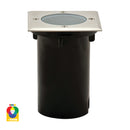 Havit Metro Square Inground Light Garden Step and Up Lights RGB + 3000K 316 Stainless Steel 5W 12V IP65 - HV1701RGBW