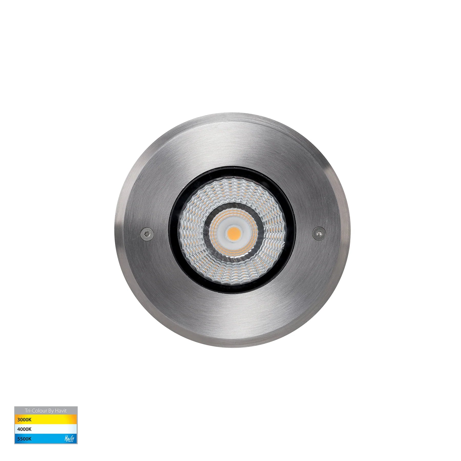Havit Klip 38° Beam Angle Garden Step and Up Lights Tri- 316 Stainless Steel 7W 12/240V IP67 - HV1831T-12V, HV1831T-240V