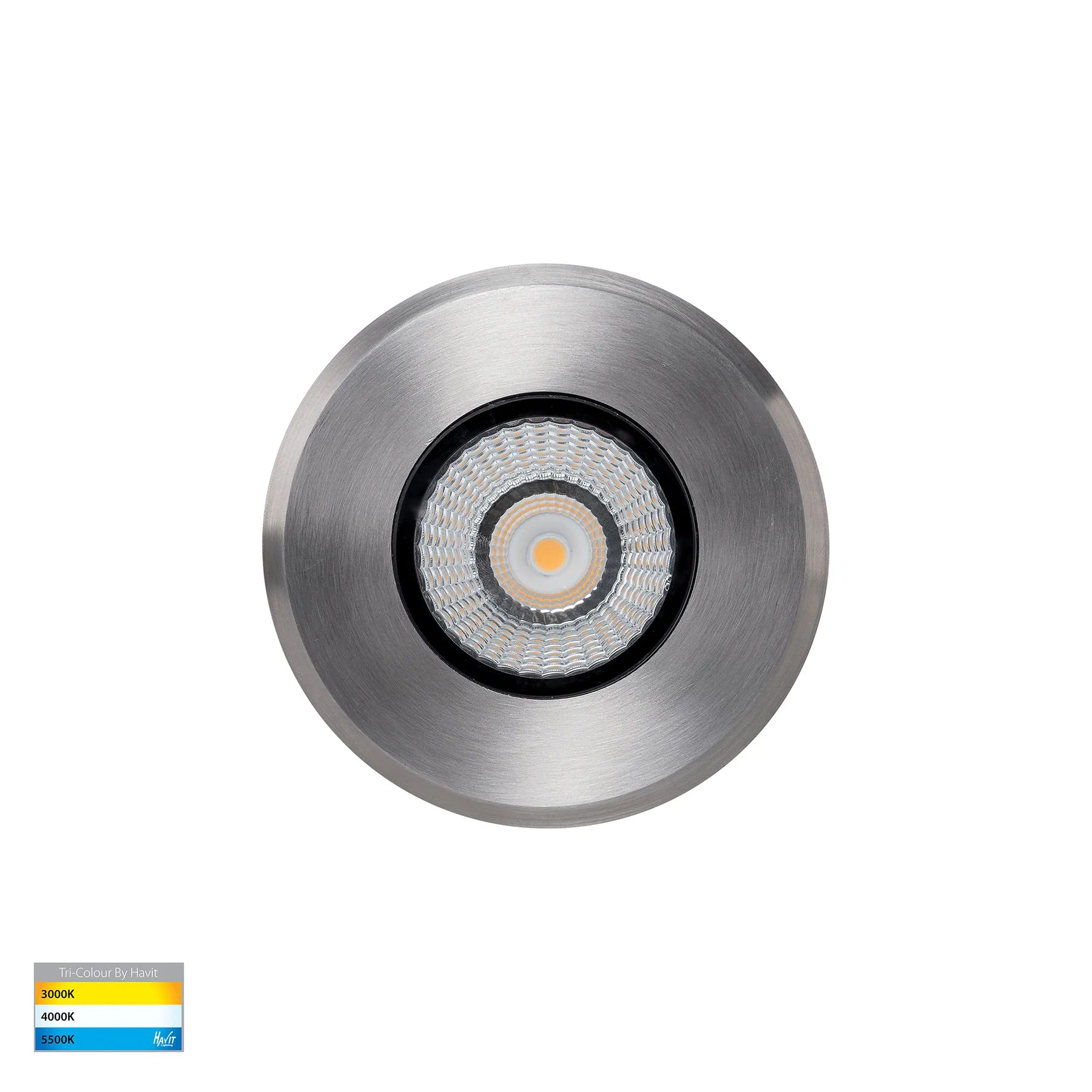 Havit Klip 38° Inground Up Lights and Deck Lights Tri- 316 Stainless Steel 7W 12/240V IP67 - HV1831T-12V, HV1831T-240V