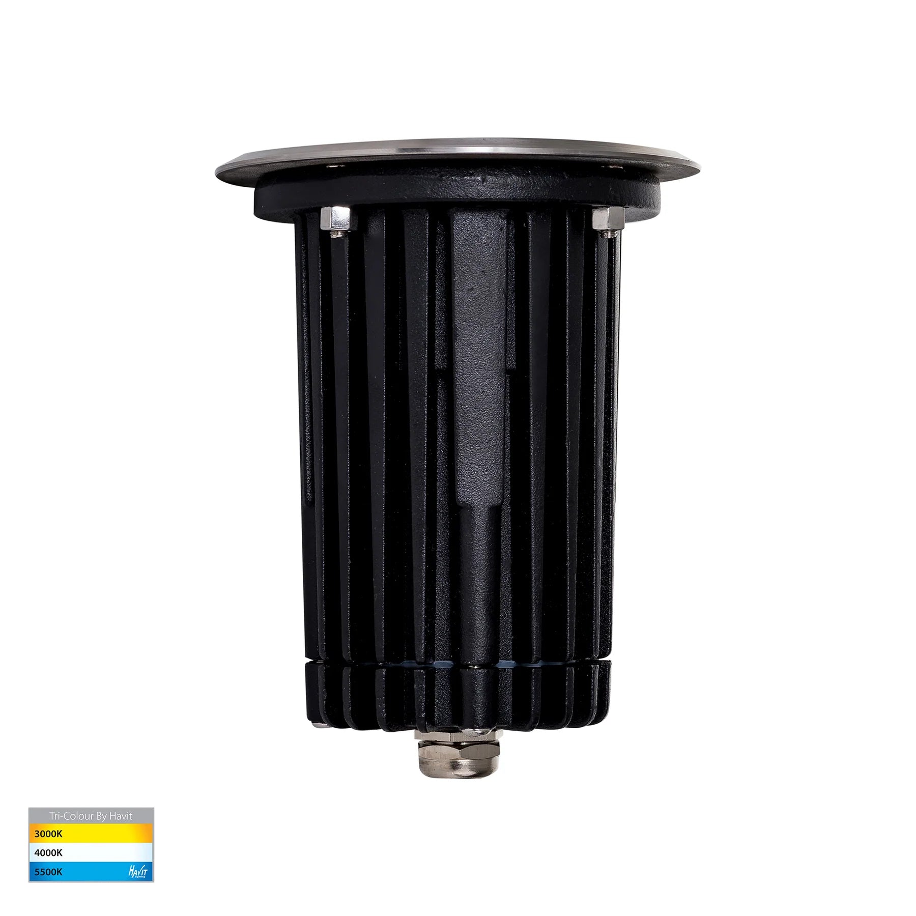 Havit Klip 38° Inground Up Lights and Deck Lights Tri- 316 Stainless Steel 7W 12/240V IP67 - HV1831T-12V, HV1831T-240V