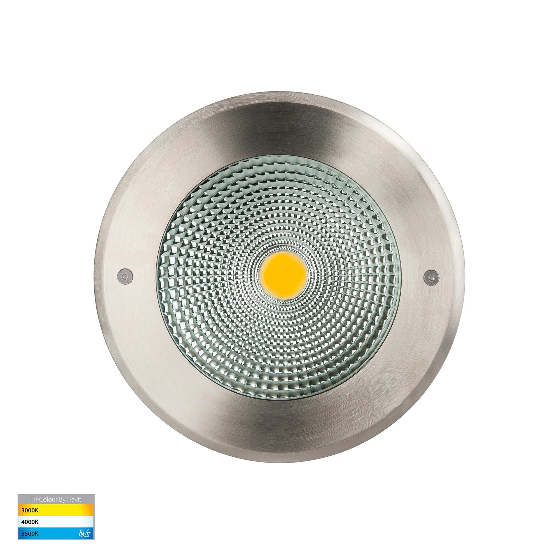 Havit Klip 120° Inground Up Lights and Deck Lights Tri- 316 Stainless Steel 20W 12/240V IP67 - HV1833T-12V, HV1833T-240V