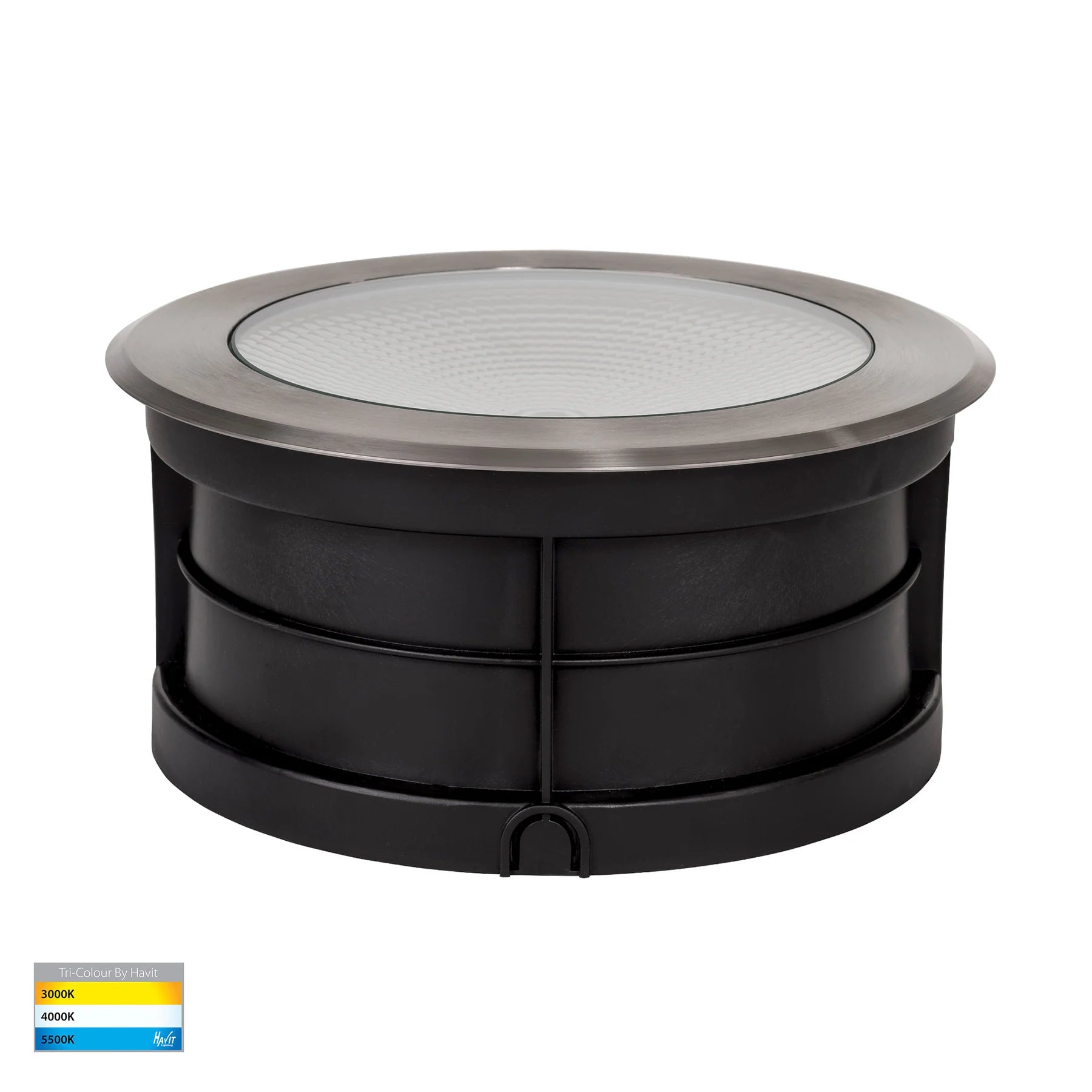 Havit Klip 120° Beam Angle Inground Light Garden Step and Up Lights Tri - 316 Stainless Steel 30W 12/240V IP67 - HV1835T-12V, HV1835T-240V - Havit Lighting