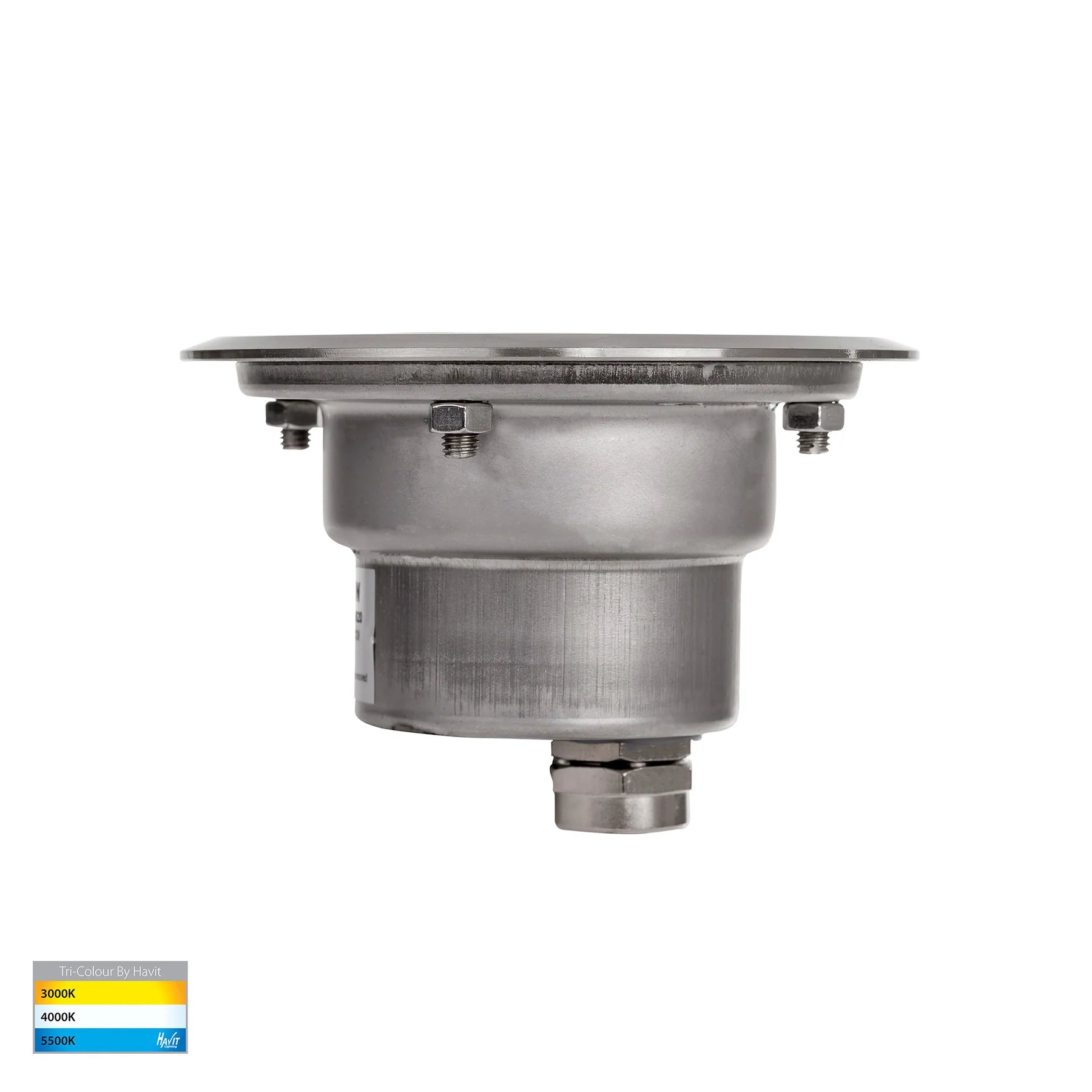 Havit Split 100mm Inground Up Lights and Deck Lights Tri- 316 Stainless Steel 3W 12V IP67- HV1841T
