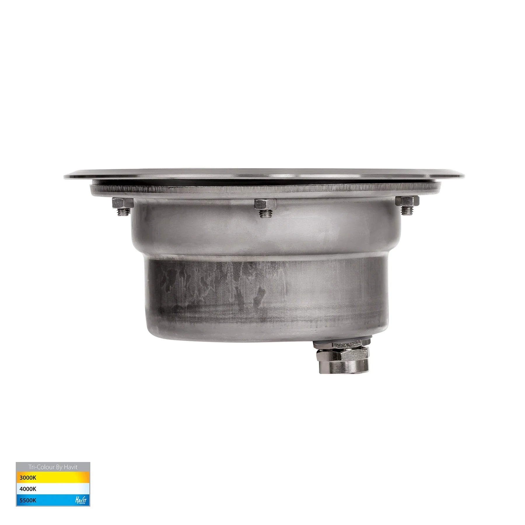 Havit Split 150mm Inground Up Lights and Deck Lights Tri- 316 Stainless Steel 5W 12V IP67 - HV1842T