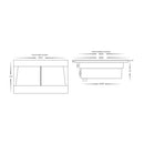 Havit Split 260mm Garden Step and Up Lights Tri- 316 Stainless Steel 18W 12V IP67- HV1845T