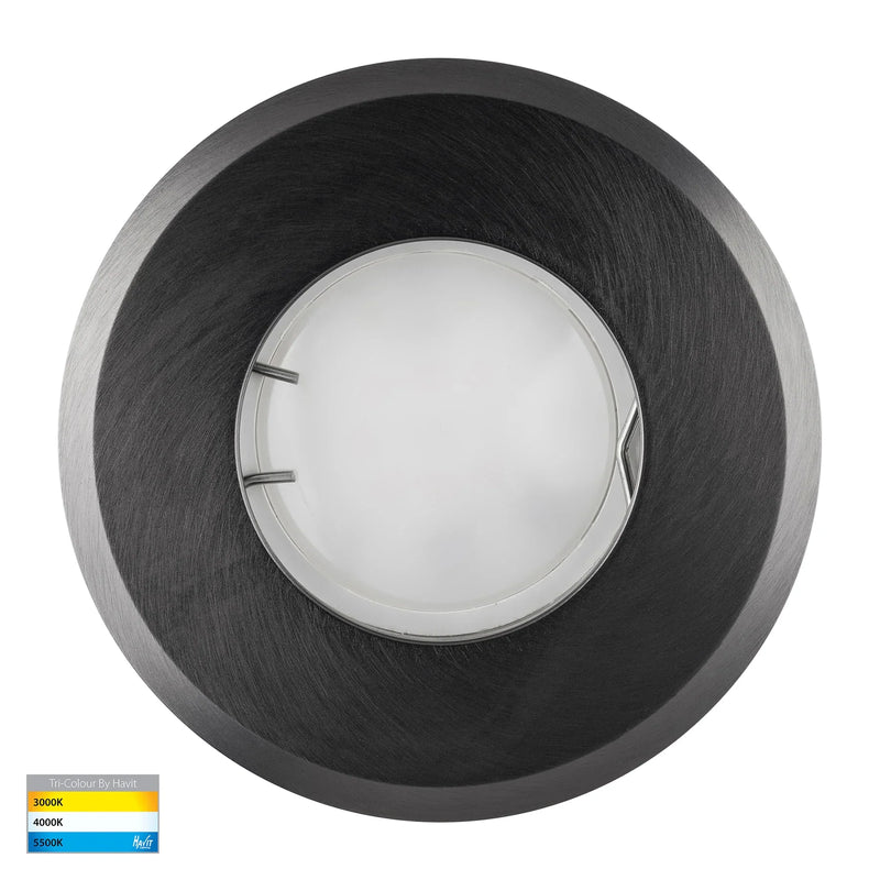 Havit Ollo Exterior Wall Lights / Garden Step and Uplights Tri - Graphite 5W 12V IP65 - HV19022T-GPH - Havit Lighting