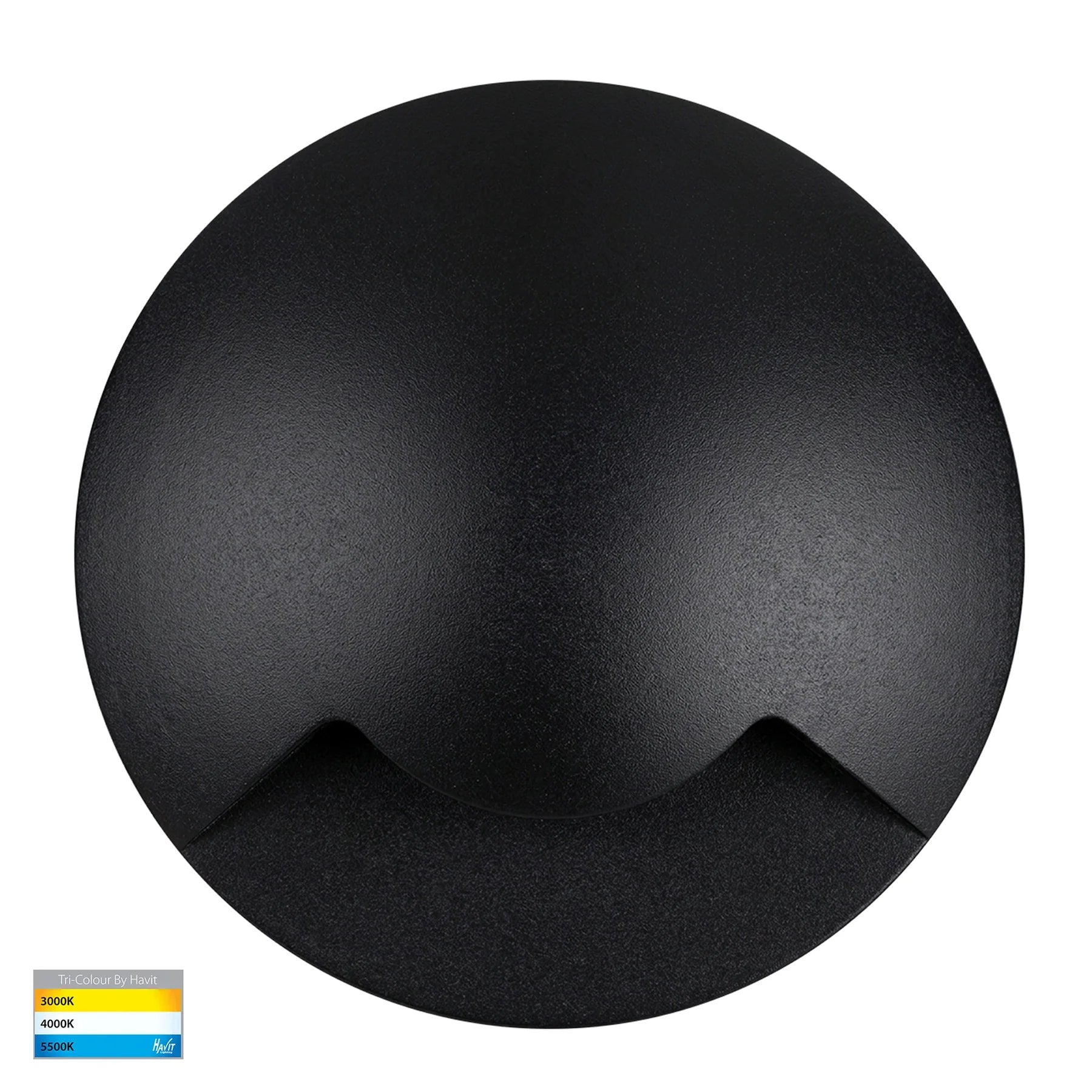 Havit Viale Single Way Ingound Up Lights and Deck Lights Tri- Black 5W 12V IP65- HV19062T-BLK