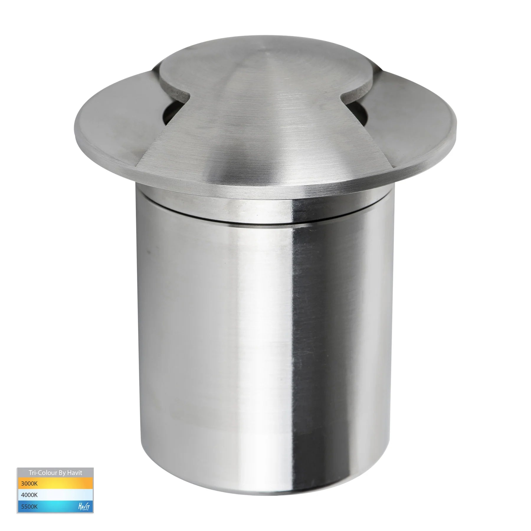 Havit Viale Double Driveway Light Garden Step and Up Lights Tri- 316 Stainless Steel 5W 12V IP65 - HV19072T