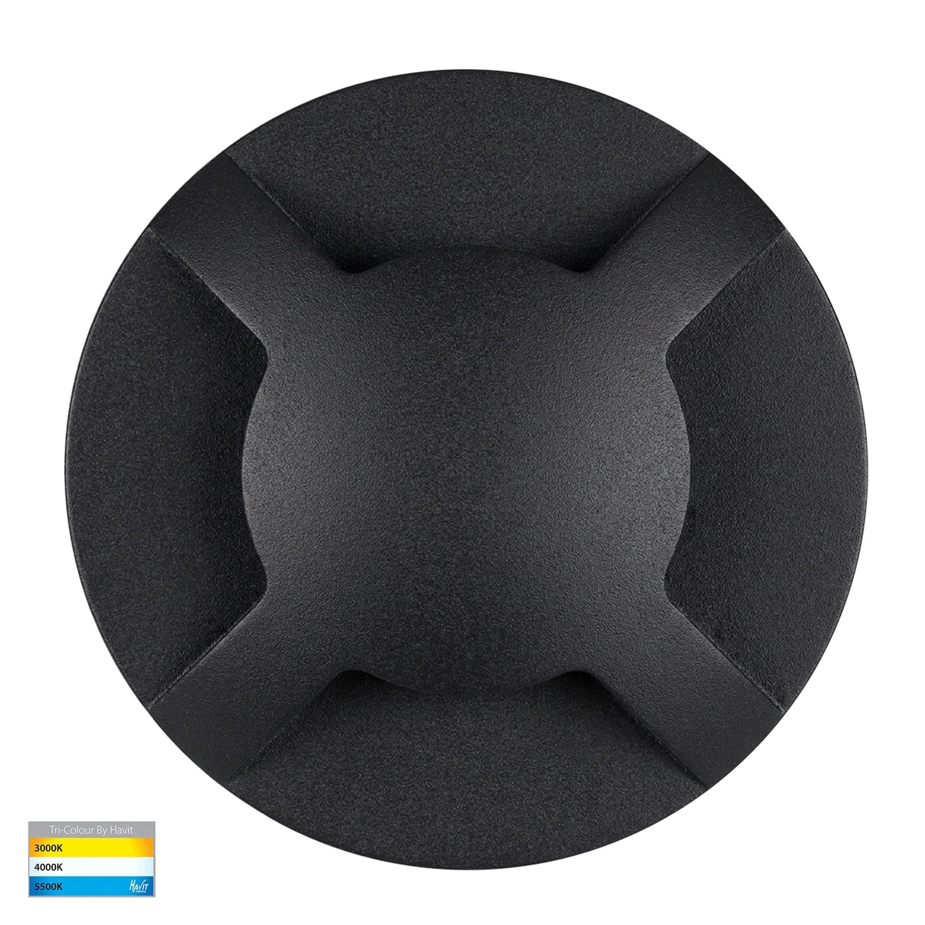 Havit Viale Four Way Driveway Inground Up Lights and Deck Lights Ti- Black 5W 12V IP65- HV19092T-BLK