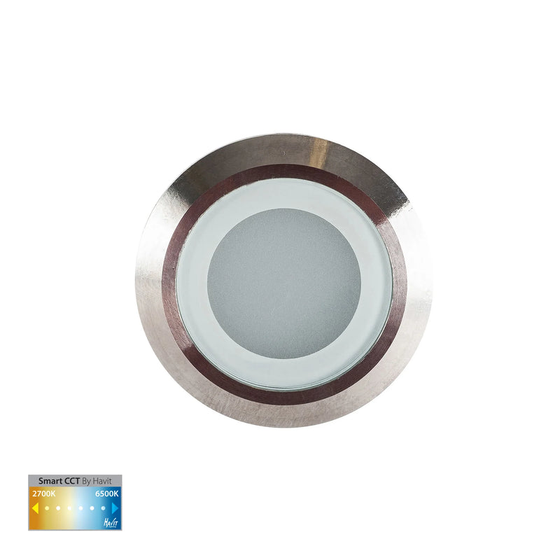 Havit Flame CCT Deck Lights 2700K-6500K 316 Stainless Steel 0.5W 12V IP67 - HV2826CCT, HV28261CCT - Havit Lighting